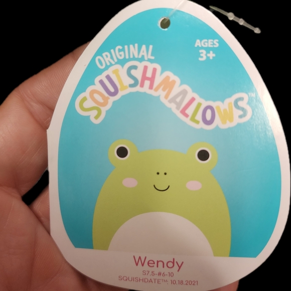 Squishmallow,  Wendy the Frog - Picture 4 of 7